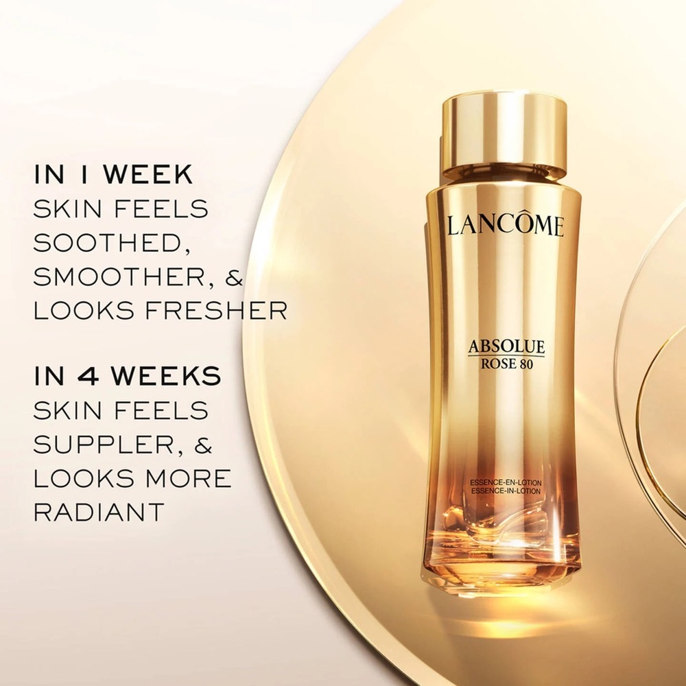 Lancôme ABSOLUE ROSE80 ESSENCE-IN-LOTION HYDRATING TONER Smoothing & Brightening